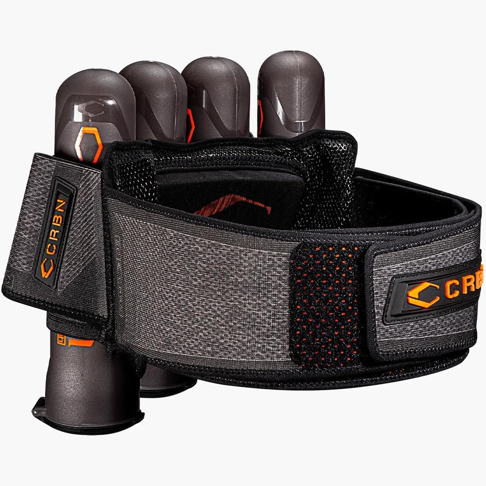 Carbon Paintball CRBN Harness Strapless 4+7 Pod Pack - Black Heather (Large/XL)