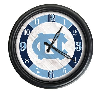 HBS University of North Carolina Indoor/Outdoor LED Wall Clock