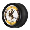 Holland Bar Stool Co. University of Wyoming Indoor/Outdoor LED Wall Clock view 2