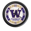 Holland Bar Stool Co. University of Washington Indoor/Outdoor LED Wall Clock view 1