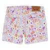 Levi's Girls' Denim Shorty Shorts, Floral Blooms, 8 view 2