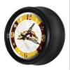 Holland Bar Stool Co. Western Michigan University Indoor/Outdoor LED Wall Clock view 2