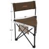 ALPS OutdoorZ Rhino MC Stool - Brown view 2