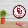 SunTime Oklahoma Sooners Traditional Team Wall Clock view 2