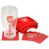 Arsenal F.C. - Mini Bar Set (Pint Glass, Bar Towel, 4 Coasters) view 1