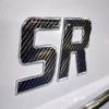 Domed 3D Boat Registration Numbers and Letters Sport Series (Carbon Fiber/Chrome, 18) view 3