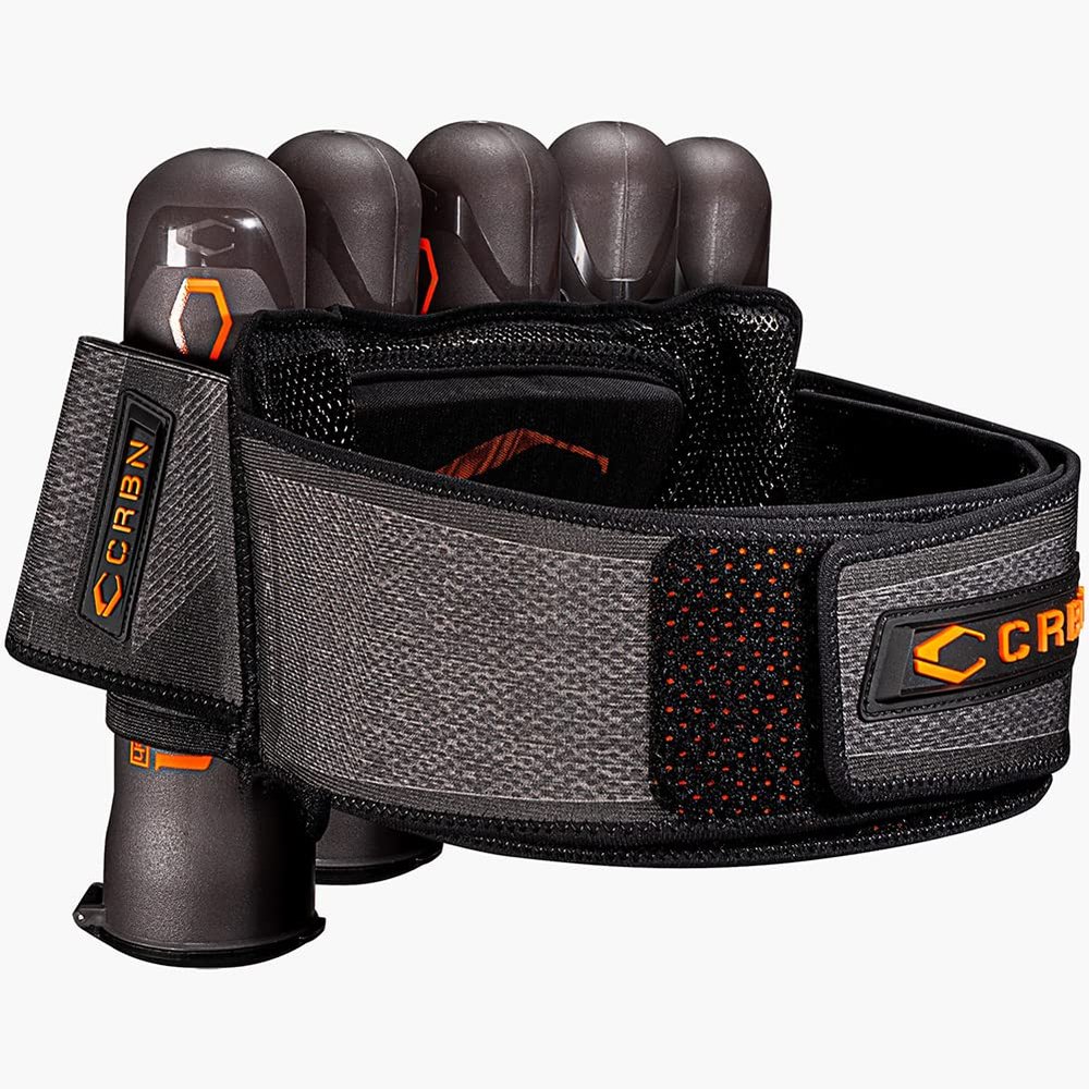 Carbon Paintball CRBN Harness Strapless 5+8 Pod Pack - Black Heather (Small/Medium)