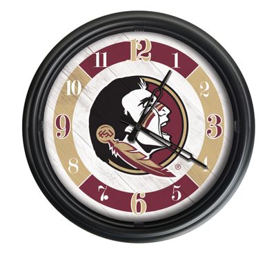Florida State (Head) Indoor/Outdoor LED Wall Clock