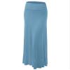 MBJ WB296 Womens Lightweight Floor Length Maxi Skirt XXXL Denim view 1