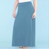 MBJ WB296 Womens Lightweight Floor Length Maxi Skirt XXXL Denim view 2