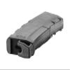 Lancer Tactical Airsoft M4 M16 Series Polymer 130 Round Transparent Window High Speed Mid-Cap Airsoft Magazine- Pack of 5 (Smoked 5 Pack) view 3