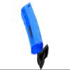 Lancer Tactical Airsoft M4 M16 Series Polymer 130 Round Transparent Window High Speed Mid-Cap Airsoft Magazine- Pack of 5 (Blue 5 Pack) view 4