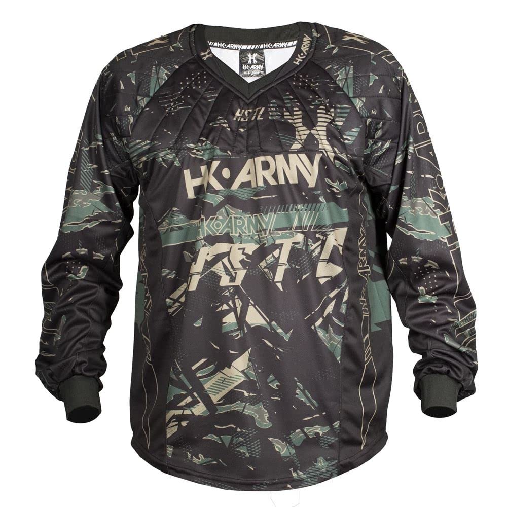 HK Army HSTL Line Padded Paintball Jersey - Jungle - Youth