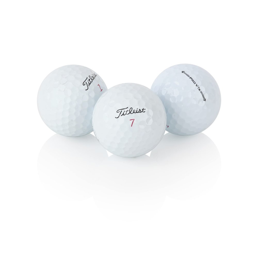 GOLF BALL COUNTRY Used Golf Balls for Titleist Pro V1x | Bulk Cheap 5A Quality - Good Condition Prov1xs | Golf Gifts for Men | 24 Count