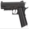 Lancer Air Defender Cobra 1911 CO2 Half-Blowback 4.5mm Air Pistol (Color: Black)-450 FPS view 1
