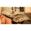 VIKTOS Men's Notch Shield Nylon/Cotton Mid-Profile No Top Button Glasses-Friendly Curved Visor Outdoor Sports Baseball Hat, Multicam, Small-Medium view 4