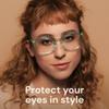Gaoye Stylish Eyewear Frame Accessories - Blue Light Glasses for Woman - Computer Glasses for Blue Light Blocking view 2