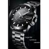 SHATONG Men's Watch 30m Waterproof Luminous Pointer Mechanical Casual Fashion High-end Steel Band Watch Men's Elegant Gift view 3