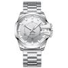 SHATONG Men's Watch 30m Waterproof Luminous Pointer Mechanical Casual Fashion High-end Steel Band Watch Men's Elegant Gift view 1