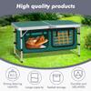 Camp Field Camping Folding Aluminum Table with Adjustable Legs,Outdoor Picnic Foldable Table for Travel Beach, Backyards, BBQ, Party and Gift...(Green) view 4