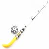 65cm Ice Fishing Rod Winter Fishing Rods Ice Fishing Rod Reel Combos Rod Super Hard Catch Big Fish Ice Pole ZYHYD (Color : Yellow) view 1
