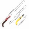 65cm Ice Fishing Rod Winter Fishing Rods Ice Fishing Rod Reel Combos Rod Super Hard Catch Big Fish Ice Pole ZYHYD (Color : Yellow) view 4