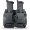 Houston Gun Holsters Double Kydex Magazine Pouch Case by Houston Gun Holsters Concealment Tactical Multi Use Holster view 1