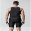 Topeter Padded Rib Protector Sleeveless Chest Protect Shirt Hockey Baseball Gear Paintball Football Protective Pads for Boys L view 4