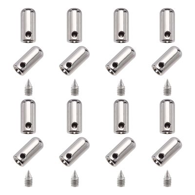 PH PandaHall 30 Set Shoelace Aglets: Metal Tips, Screws, Seamless, for Sneakers, Hoodies, Bungee Cords, Laces