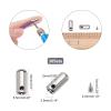 PH PandaHall 30 Set Shoelace Aglets: Metal Tips, Screws, Seamless, for Sneakers, Hoodies, Bungee Cords, Laces view 4