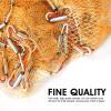 FREGITO Nylon Multfilament Cast Net, American Style Hand Throwing Fishing Net with Zinc Plated Weights for Saltwater and Freshwater, 3/8 Inches Mesh (6ft - 3/8" sq) view 3