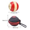 Billiards Cue Ball Training Artifact with Storage Bag, Portable Practice Training Assist Accessory with Standard Lines and Dots for America Pool Eight Ball(Size:Ball + Bag) view 2