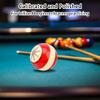 Billiards Cue Ball Training Artifact with Storage Bag, Portable Practice Training Assist Accessory with Standard Lines and Dots for America Pool Eight Ball(Size:Ball + Bag) view 4