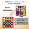 Billmart Premium Billiard Balls Pool Table Accessories 2-1/4" Regulation Size 16 Pool Balls Billiard Set view 2