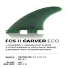 FCS Carver Eco Neo Glass Surfboard Fins (Small, Quad Rears (2 Fins)) view 3