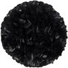 2 Pack pom poms Cheerleading with Baton Handle Plastic Cheer Poms Cheerleading Pompoms for Sports Party Dance Team Accessories Cheering Squad Spirit (A-Black) view 1
