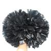 2 Pack pom poms Cheerleading with Baton Handle Plastic Cheer Poms Cheerleading Pompoms for Sports Party Dance Team Accessories Cheering Squad Spirit (A-Black) view 3