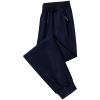 ANUFER Mens Slim Fit Cotton Sweatpants Jogging Bottoms with Zipper Pockets Casual Trousers Closed Bottom Navy XXL view 2