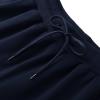 ANUFER Mens Slim Fit Cotton Sweatpants Jogging Bottoms with Zipper Pockets Casual Trousers Closed Bottom Navy XXL view 3