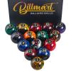 Billmart Premium Billiard Balls Pool Table Accessories 2-1/4" Regulation Size 16 Pool Balls Billiard Set view 1
