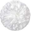 2 Pack pom poms Cheerleading with Baton Handle Plastic Cheer Poms Cheerleading Pompoms for Sports Party Dance Team Accessories Cheering Squad Spirit (A-White) view 1