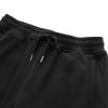 ANUFER Mens Slim Fit Cotton Sweatpants Jogging Bottoms with Zipper Pockets Casual Trousers Open Bottom Black 4XL view 3