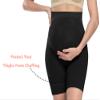 Peauty Maternity Dress Maternity Shapewear Elastic High Waist Mid Thigh Pregnancy Underwear Pregnancy Shapewear for Dresses (Double Black L) view 4