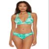 Becca by Rebecca Virtue Crystal Skylar Rib Halter Top Jasper D-Cup view 1