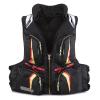 7HAHA3 Sea Fishing Vests Outdoor Activities Surfing Jacket Portable Multi Pockets Adult Professional Buoyancy Suit,Black,XL(175cm75kg) view 1