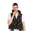 7HAHA3 Portable Fishing Vests Outdoor Activities Fishing Jacket Multi Pockets Adjustable Surfing Wear-Resisting Jacket,Black view 1