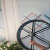 Magnesium Alloy Bike Rims lightest and Strongest Metal Material Bike Rims Magnesium Alloy Material 20inch Snow Bike Wheels 85mm Width Front Black Color(one Wheel) view 4
