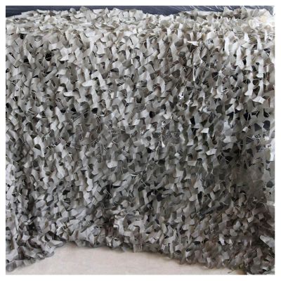 Xrdbfd Camo Netting, Reinforced Camouflage Net, Hunting Shooting Camouflage Netting, Used for Military Decoration, Terrace, Tent, 4x6m Durable Sunshade Net, Gray,3x6m(9.8 * 19.7ft)