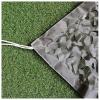 Xrdbfd Camo Netting, Reinforced Camouflage Net, Hunting Shooting Camouflage Netting, Used for Military Decoration, Terrace, Tent, 4x6m Durable Sunshade Net, Gray,3x6m(9.8 * 19.7ft) view 2
