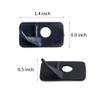 SOPOGER 6pcs Plastic Arrow Rest Black Recurve Bow Arrow Rest Adhesive Back Hunting Shooting Targeting Accessory for Right or Left Hand (Right Hand) view 2